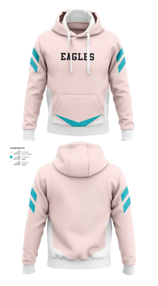 Hoodie, Eagles, Women's Soccer, Teamtime, Team time, sublimation, custom sports apparel, team uniforms, spirit wear, spiritwear, sports uniforms, custom shirts, team store, custom team store, fundraiser sports, apparel fundraiser