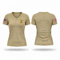 Lake Hiawatha fire department Women's Short Sleeve V-neck Shirt - 1