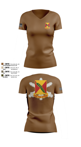 Womens Short Sleeve Vneck Shirt, 1-51 ADA BN, Army, Teamtime, Team time, sublimation, custom sports apparel, team uniforms, spirit wear, spiritwear, sports uniforms, custom shirts, team store, custom team store, fundraiser sports, apparel fundraiser