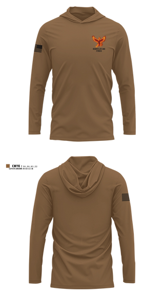 Long Sleeve hooded sunshirt, 5 SFS, Air Force, Teamtime, Team time, sublimation, custom sports apparel, team uniforms, spirit wear, spiritwear, sports uniforms, custom shirts, team store, custom team store, fundraiser sports, apparel fundraiser