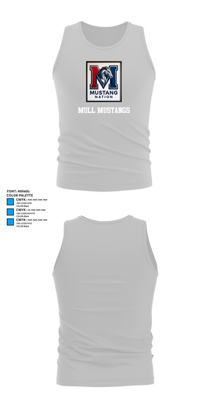 Tank Top, Mull Mustangs, Men's Basketball, Teamtime, Team time, sublimation, custom sports apparel, team uniforms, spirit wear, spiritwear, sports uniforms, custom shirts, team store, custom team store, fundraiser sports, apparel fundraiser
