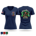 Piercetown Fire Department 39853038 Women's Short Sleeve V-neck Shirt - 1