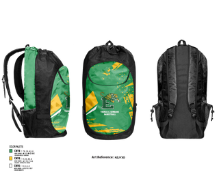 Gear Bag, Thomas E. Edwards Basketball, Men's Basketball, Teamtime, Team time, sublimation, custom sports apparel, team uniforms, spirit wear, spiritwear, sports uniforms, custom shirts, team store, custom team store, fundraiser sports, apparel fundraiser