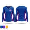 Royal Artistry Dance Team 72811049 Women's Long Sleeve V-neck Shirt - 1