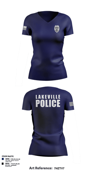 Womens Short Sleeve Vneck Shirt, Lakeville Police Department, , Teamtime, Team time, sublimation, custom sports apparel, team uniforms, spirit wear, spiritwear, sports uniforms, custom shirts, team store, custom team store, fundraiser sports, apparel fundraiser