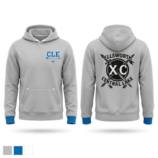 Hoodie, CLE Knights, Cross Country, Teamtime, Team time, sublimation, custom sports apparel, team uniforms, spirit wear, spiritwear, sports uniforms, custom shirts, team store, custom team store, fundraiser sports, apparel fundraiser