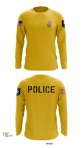 New Ellenton Police Department 612730 Long Sleeve Performance Shirt 2
