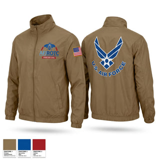 Windbreaker, AFJROTC CA-20001, Air Force, Teamtime, Team time, sublimation, custom sports apparel, team uniforms, spirit wear, spiritwear, sports uniforms, custom shirts, team store, custom team store, fundraiser sports, apparel fundraiser