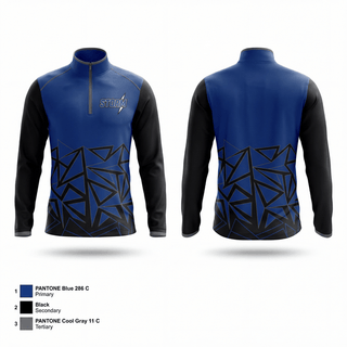 Quarter Zip Jacket, West Georgia Storm, Softball, Teamtime, Team time, sublimation, custom sports apparel, team uniforms, spirit wear, spiritwear, sports uniforms, custom shirts, team store, custom team store, fundraiser sports, apparel fundraiser