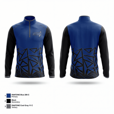 West Georgia Storm 54864309 Quarter Zip Jacket - 1