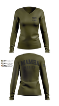 559 L-MDS 70960594 Women's Long Sleeve V-neck Shirt - 101