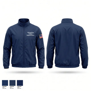 Windbreaker, Wheeling Police Department, Police, Teamtime, Team time, sublimation, custom sports apparel, team uniforms, spirit wear, spiritwear, sports uniforms, custom shirts, team store, custom team store, fundraiser sports, apparel fundraiser