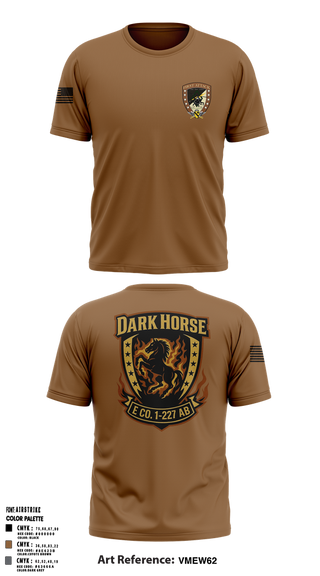 Short Sleeve Performance Shirt, Echo Company, 1-227 AB, 1ACB, 1CD, , Teamtime, Team time, sublimation, custom sports apparel, team uniforms, spirit wear, spiritwear, sports uniforms, custom shirts, team store, custom team store, fundraiser sports, apparel fundraiser