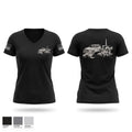 Crime Patrol Unit Women's Short Sleeve V-neck Shirt - 1