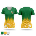 Northland Vikings 87939823 Women's Short Sleeve V-neck Shirt - 1