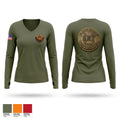 Chester County Sheriff’s Office SRT - SC Women's Long Sleeve V-neck Shirt - 1