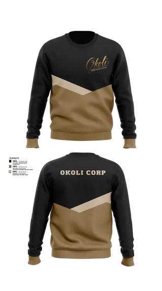Crew Neck Sweatshirt, OKOLI CORP, , Teamtime, Team time, sublimation, custom sports apparel, team uniforms, spirit wear, spiritwear, sports uniforms, custom shirts, team store, custom team store, fundraiser sports, apparel fundraiser