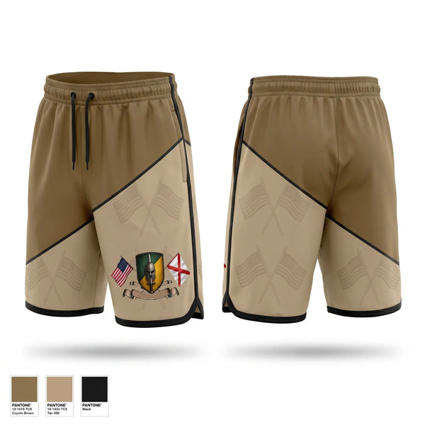 Athletic Shorts With Pockets, 142d Military Police Brigade, Army, Teamtime, Team time, sublimation, custom sports apparel, team uniforms, spirit wear, spiritwear, sports uniforms, custom shirts, team store, custom team store, fundraiser sports, apparel fundraiser