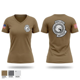 Womens Short Sleeve Vneck Shirt, 933rd FRSD, Army, Teamtime, Team time, sublimation, custom sports apparel, team uniforms, spirit wear, spiritwear, sports uniforms, custom shirts, team store, custom team store, fundraiser sports, apparel fundraiser