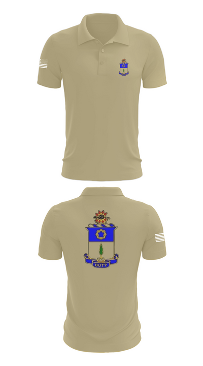 C co. 4/21 Nightfighters 39562086 Short Sleeve Performance Polo - 87