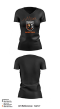 The Philadelphia Tomahawks Women's Short Sleeve V-neck Shirt - 11