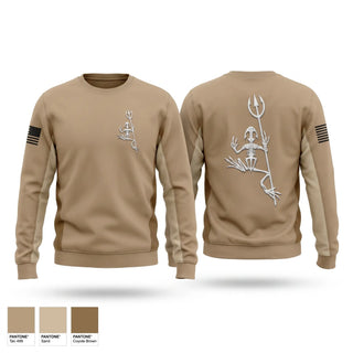 Crew Neck Sweatshirt, UDT/SEAL, Navy, Teamtime, Team time, sublimation, custom sports apparel, team uniforms, spirit wear, spiritwear, sports uniforms, custom shirts, team store, custom team store, fundraiser sports, apparel fundraiser