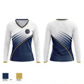 Clutch PT Women's Long Sleeve V-neck Shirt - 1