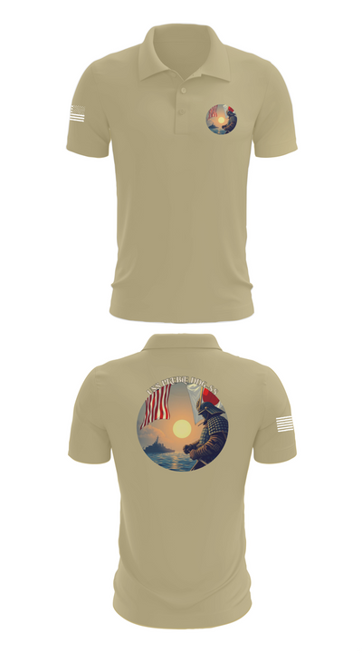 Uss Preble DDG 88 21838003 Short Sleeve Performance Polo - 83