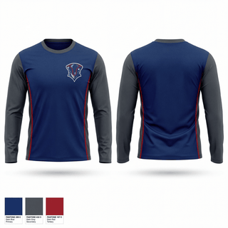 Long Sleeve Performance Shirt, The Motor City Patriots, , Teamtime, Team time, sublimation, custom sports apparel, team uniforms, spirit wear, spiritwear, sports uniforms, custom shirts, team store, custom team store, fundraiser sports, apparel fundraiser
