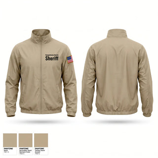 Windbreaker, Susquehanna County Sheriff, Police, Teamtime, Team time, sublimation, custom sports apparel, team uniforms, spirit wear, spiritwear, sports uniforms, custom shirts, team store, custom team store, fundraiser sports, apparel fundraiser