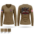 Lone Star Outlaws Women's Long Sleeve V-neck Shirt - 1
