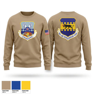 Crew Neck Sweatshirt, 332nd Air Expeditionary Wing, Air Force, Teamtime, Team time, sublimation, custom sports apparel, team uniforms, spirit wear, spiritwear, sports uniforms, custom shirts, team store, custom team store, fundraiser sports, apparel fundraiser