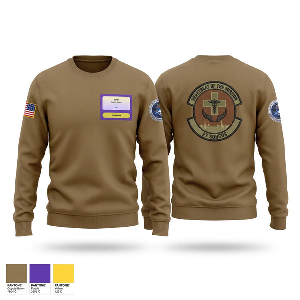 Crew Neck Sweatshirt, blah, Air Force, Teamtime, Team time, sublimation, custom sports apparel, team uniforms, spirit wear, spiritwear, sports uniforms, custom shirts, team store, custom team store, fundraiser sports, apparel fundraiser