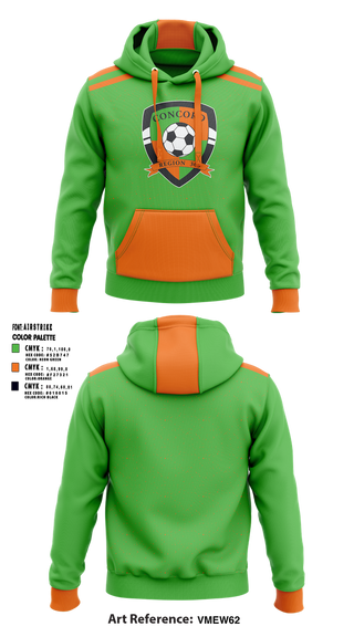 Hoodie, Concord Ayso Region 305 Soccer, Men's Soccer, Teamtime, Team time, sublimation, custom sports apparel, team uniforms, spirit wear, spiritwear, sports uniforms, custom shirts, team store, custom team store, fundraiser sports, apparel fundraiser