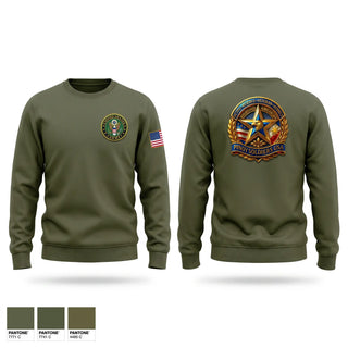 Crew Neck Sweatshirt, 296 BSB, Army, Teamtime, Team time, sublimation, custom sports apparel, team uniforms, spirit wear, spiritwear, sports uniforms, custom shirts, team store, custom team store, fundraiser sports, apparel fundraiser