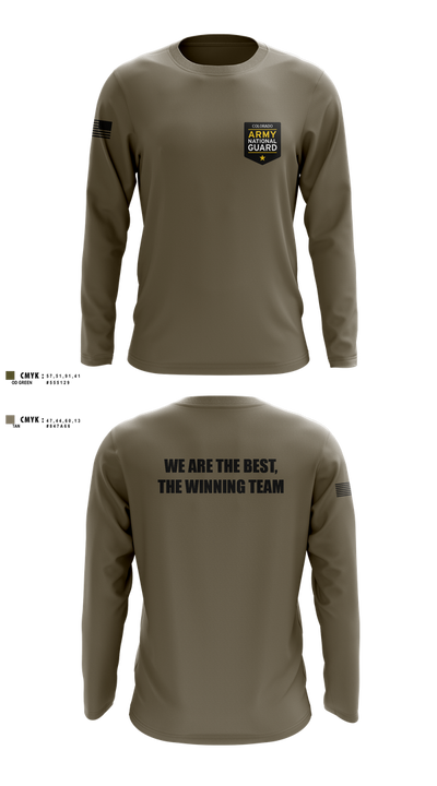 Recruiting and Retention Battalion 16496616 Long Sleeve Performance Shirt 2
