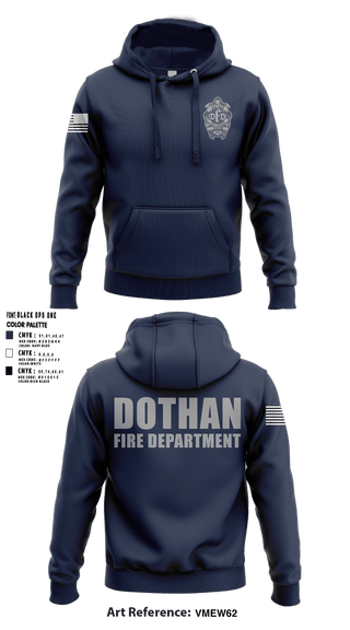 Hoodie, Dothan Fire Department, Fire Department, Teamtime, Team time, sublimation, custom sports apparel, team uniforms, spirit wear, spiritwear, sports uniforms, custom shirts, team store, custom team store, fundraiser sports, apparel fundraiser