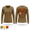 411th CBRN Women's Long Sleeve V-neck Shirt - 1