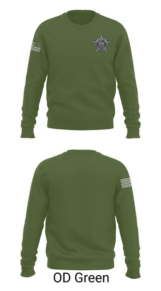 Crew Neck Sweatshirt, Hancock County Sheriff’s Office, , Teamtime, Team time, sublimation, custom sports apparel, team uniforms, spirit wear, spiritwear, sports uniforms, custom shirts, team store, custom team store, fundraiser sports, apparel fundraiser