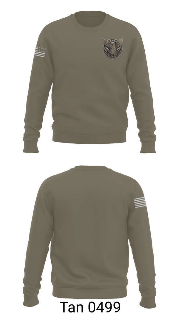 Crew Neck Sweatshirt, Fms17, Army, Teamtime, Team time, sublimation, custom sports apparel, team uniforms, spirit wear, spiritwear, sports uniforms, custom shirts, team store, custom team store, fundraiser sports, apparel fundraiser