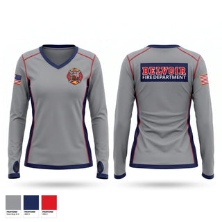 Old School Cotton Feel Shirt, Belvior Volunteer Fire Department, Fire Department, Teamtime, Team time, sublimation, custom sports apparel, team uniforms, spirit wear, spiritwear, sports uniforms, custom shirts, team store, custom team store, fundraiser sports, apparel fundraiser