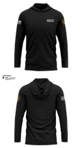 Ridgeville Police Long Sleeve Performance Shirt with hood - 11