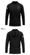 Carroll County Emergency Communications Long Sleeve Performance Shirt with hood - 11