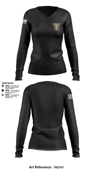 Womens Long Sleeve Vneck Shirt, SPECIAL RESPONSE TEAM, , Teamtime, Team time, sublimation, custom sports apparel, team uniforms, spirit wear, spiritwear, sports uniforms, custom shirts, team store, custom team store, fundraiser sports, apparel fundraiser
