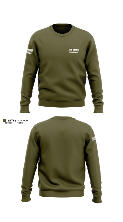 75th Ranger Regiment 88485653 Crew Neck Sweatshirt - 1