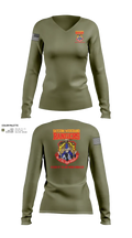 Satcom 9583981 Women's Long Sleeve V-neck Shirt - 20