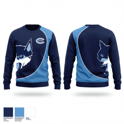 Clarksburg High School 73944874 Crew Neck Sweatshirt - 2