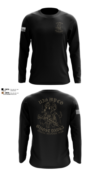 Long Sleeve Performance Shirt, 113th MP CO, Army, Teamtime, Team time, sublimation, custom sports apparel, team uniforms, spirit wear, spiritwear, sports uniforms, custom shirts, team store, custom team store, fundraiser sports, apparel fundraiser
