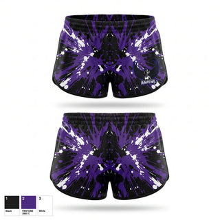Womens Shorts, Lady Ravens, Women's Soccer, Teamtime, Team time, sublimation, custom sports apparel, team uniforms, spirit wear, spiritwear, sports uniforms, custom shirts, team store, custom team store, fundraiser sports, apparel fundraiser