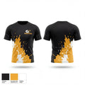 Groton Tigers 90043859 Short Sleeve Rash Guard Shirt - 1